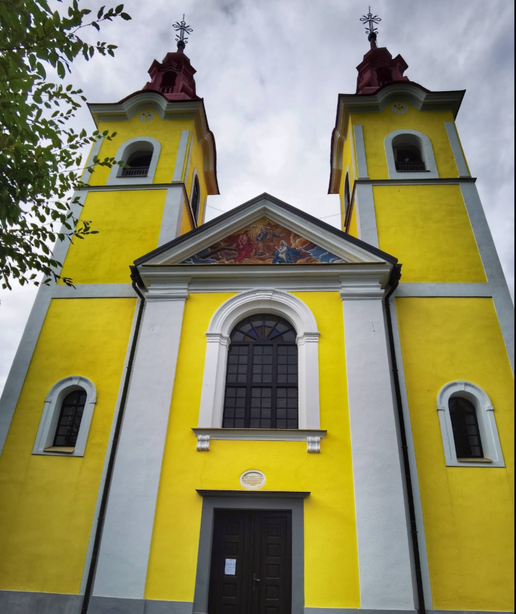 Dol pod Gojko - Cerkev sv. Trojice - Szentháromság-templom (Gojka, 433 m)