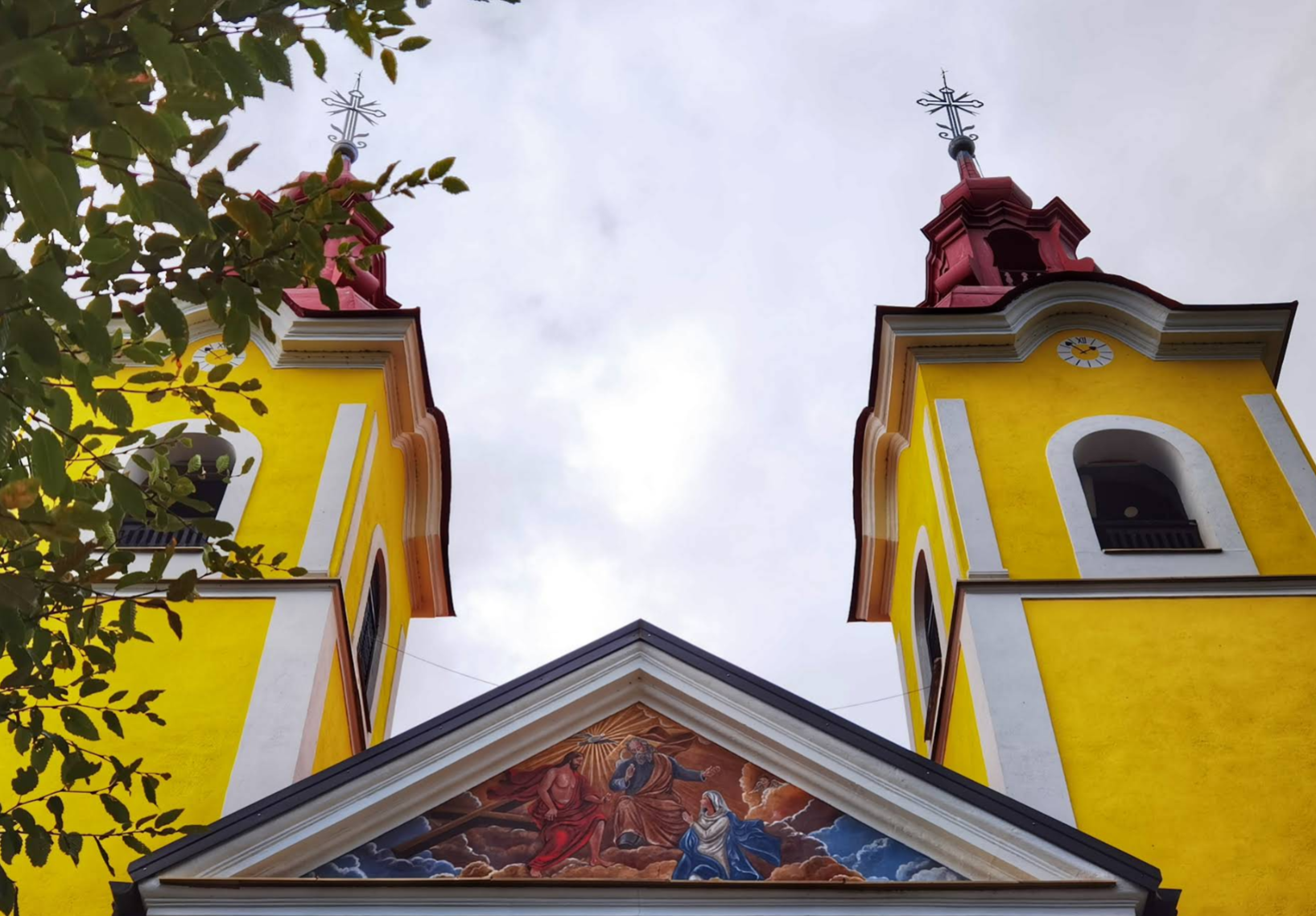 Dol pod Gojko - Cerkev sv. Trojice - Szentháromság-templom (Gojka, 433 m)