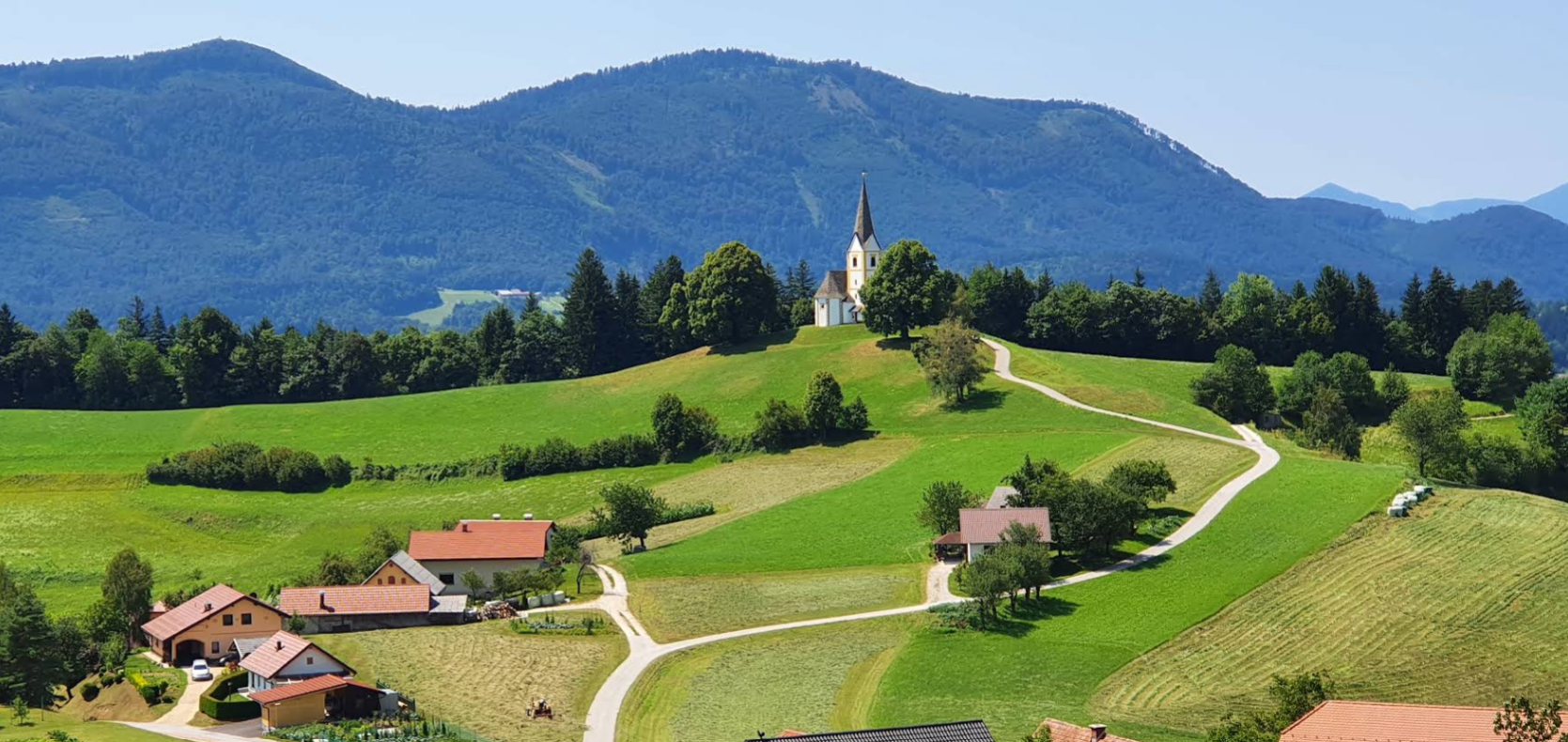 Gorenje pri Zrečah - Župnijska cerkev sv. Kunigunde na Pohorju - Szent Kunigunda-plébániatemplom