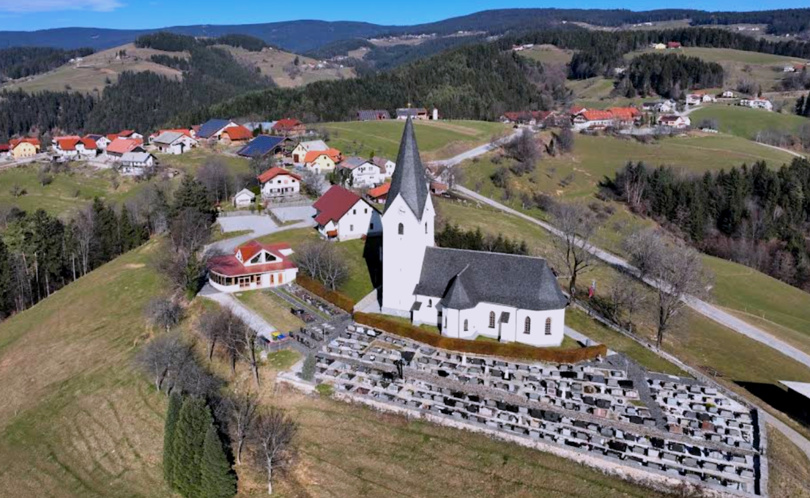 Gorenje pri Zrečah - Župnijska cerkev sv. Kunigunde na Pohorju - Szent Kunigunda-plébániatemplom