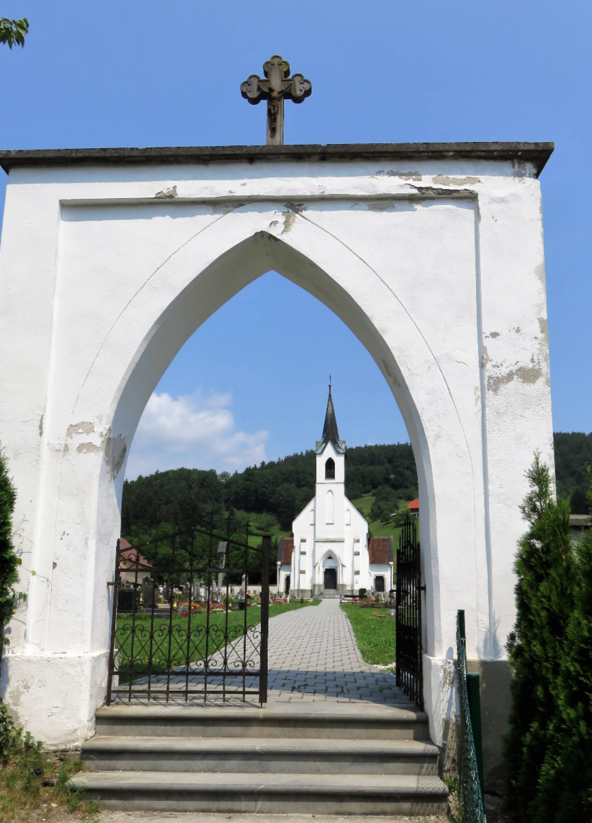 Gornji Grad - Cerkev sv. Marija Magdalena - Szent Mária Magdolna-templom