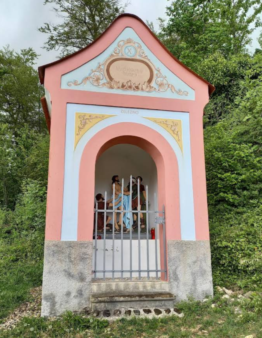 Gradišče nad Podsredo - Križev pot Stara sv. Gora - stációs keresztút az Szent Öreg-hegyre