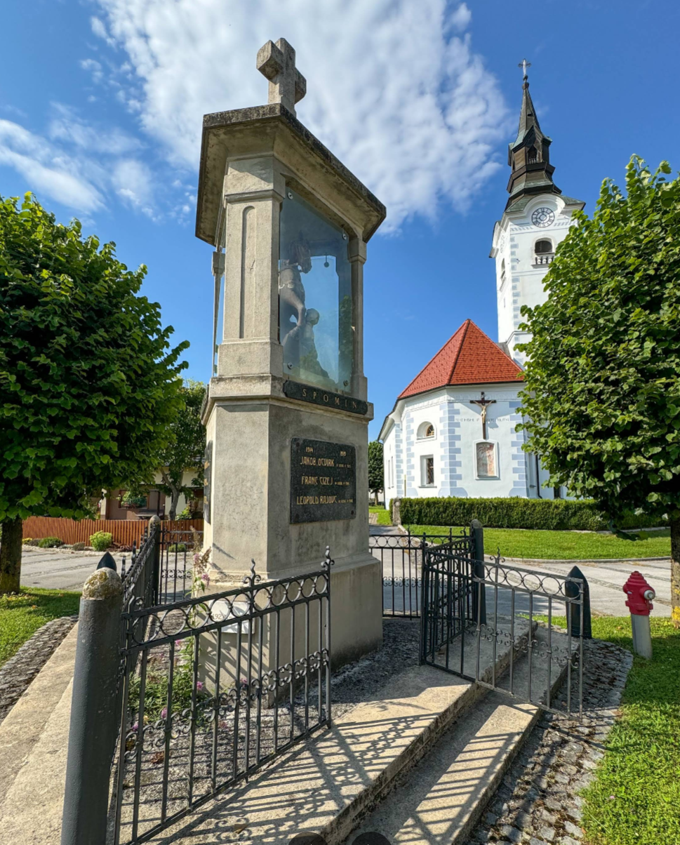 Grajska vas - Cerkev Sv. Krištofa - Szent kristóf-templom