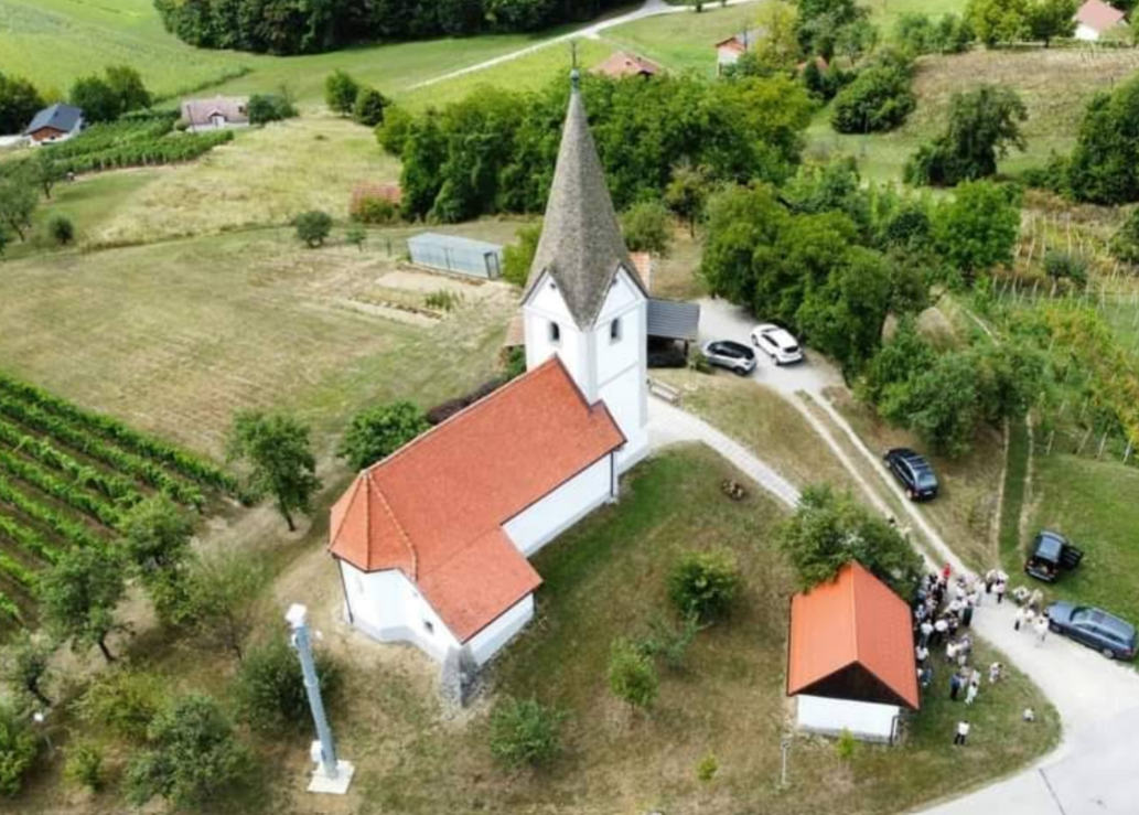 Imenska Gorca - Cerkev sv. Križa - Szent Kereszt-templom