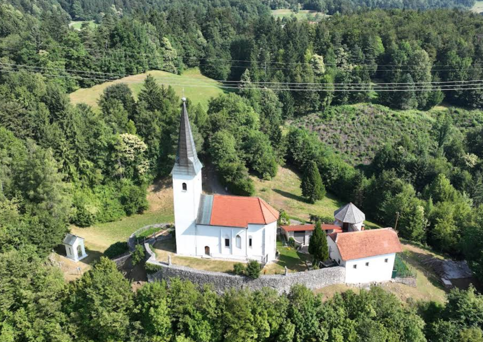 Jeronim - Cerkev sv. Hieronima - Szent Jeromos-templom (Tabor, 428 m)