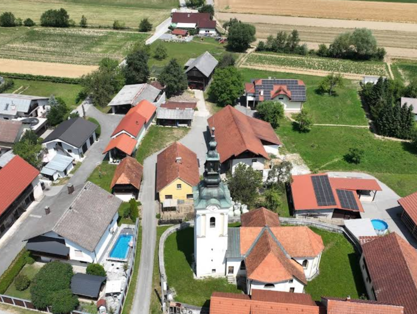 Kapla - Cerkev sv. Radegunde - Szent Radegund-templom