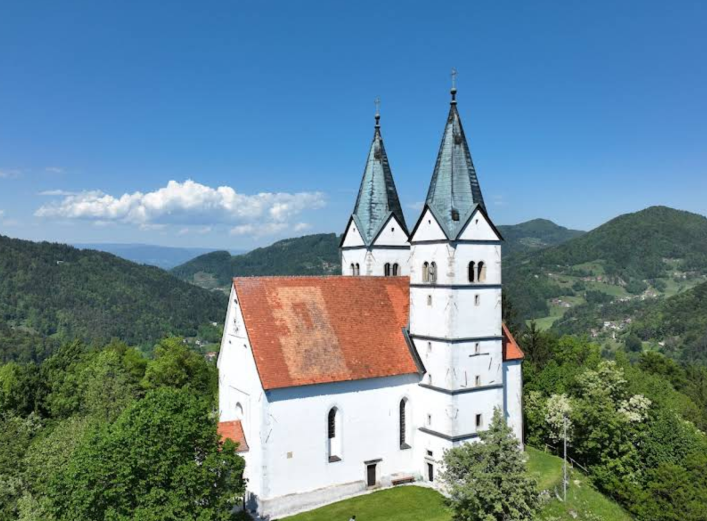 Laško - Cerkev sv. Mihaela na Šmihelu - Szent Mihály-templom (442 m)