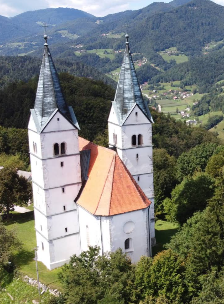 Laško - Cerkev sv. Mihaela na Šmihelu - Szent Mihály-templom (442 m)