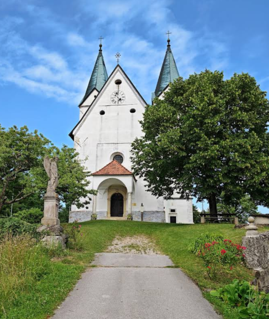 Laško - Cerkev sv. Mihaela na Šmihelu - Szent Mihály-templom (442 m)