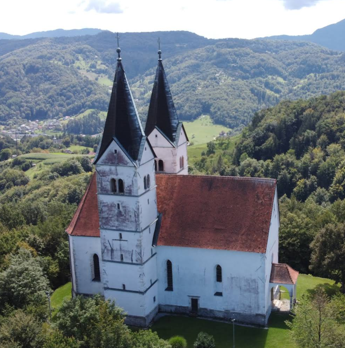 Laško - Cerkev sv. Mihaela na Šmihelu - Szent Mihály-templom (442 m)