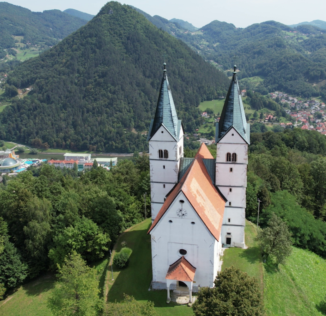 Laško - Cerkev sv. Mihaela na Šmihelu - Szent Mihály-templom (442 m)