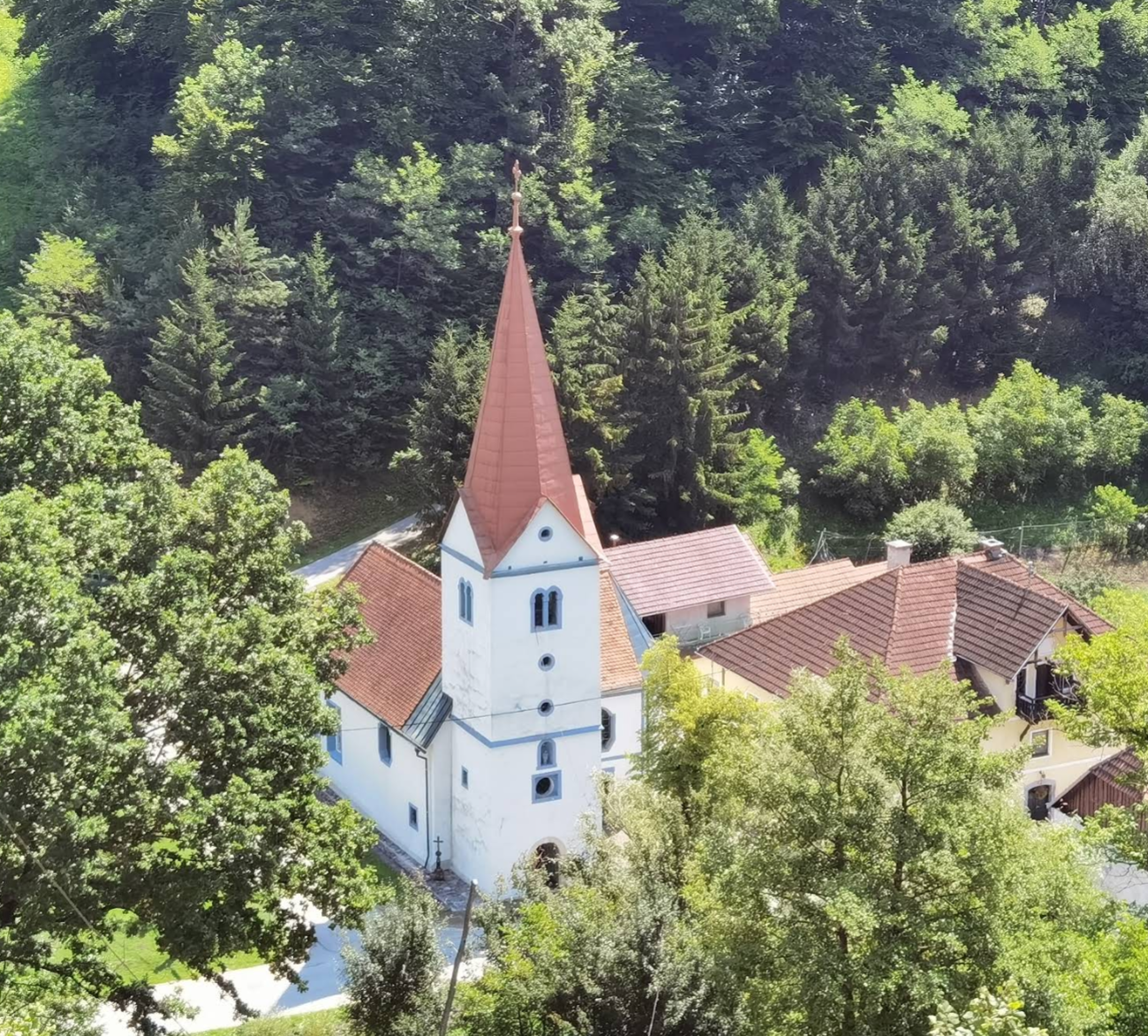 Lemberg pri Šmarju - Cerkev sv. Miklavža - Szent Miklós-templom