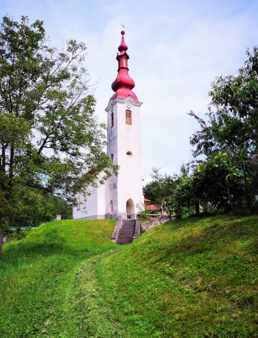 Ločica pri Vranskem - Cerkev sv. Marije Magdalene na Ločici - Szent Mária Magdolna-templom