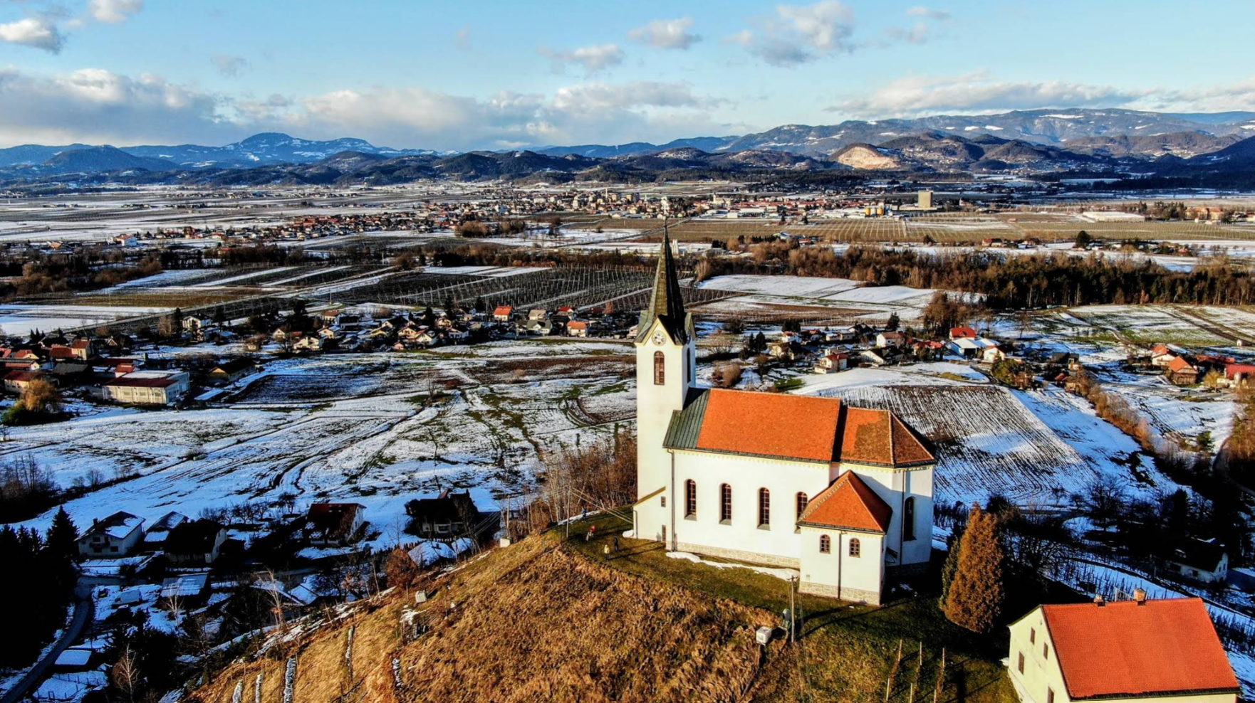 Migojnice - Cerkev Lurške Matere božje - Lourdes-i Szűzanya-templom (Gradišče/Lurd, 341 m)