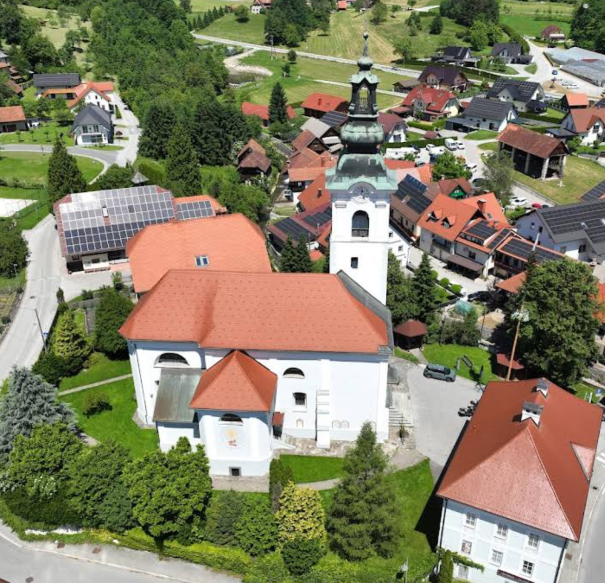 Mozirje - Župnijska cerkev sv. Jurija - Szent György-plébániatemplom