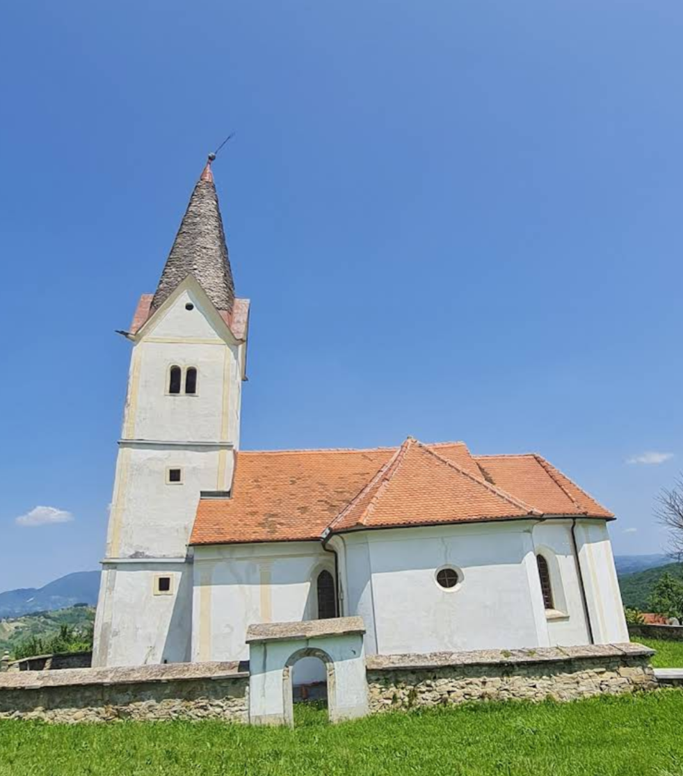 Orehovec pri Zibiki - Cerkev sv. Janeza Krstnika - Keresztelő Szent János-templom