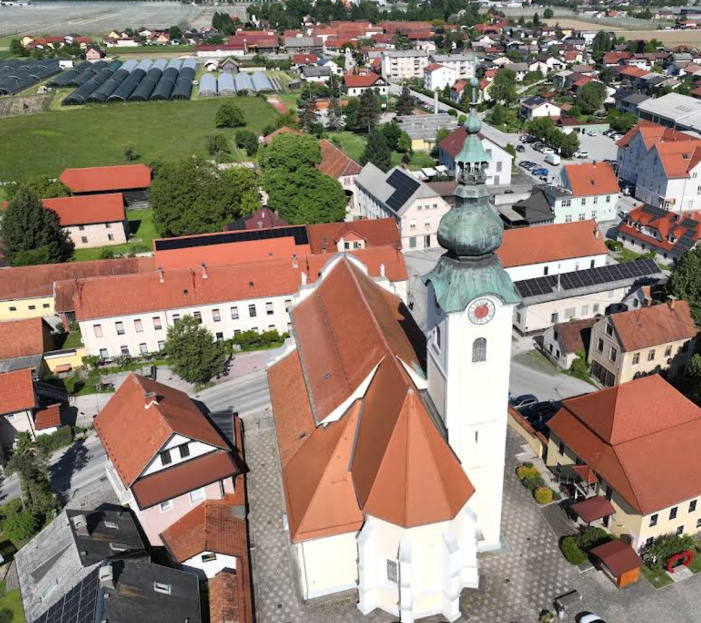 Petrovče - Župnijska cerkev Marijinega obiskanja - Sarlós Boldogasszony-plébániatemplom
