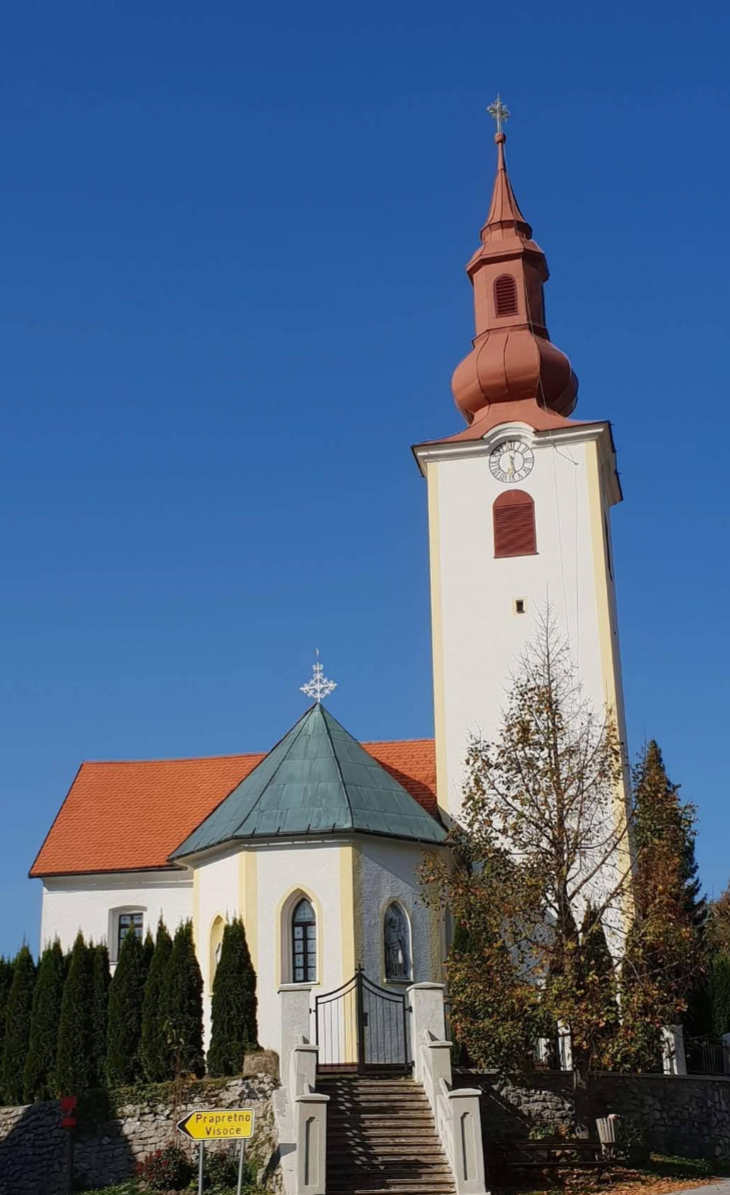 Planina pri Sevnici - Cerkev Sv. Marjete Antohijske - Antiochiai Szent Margit-templom