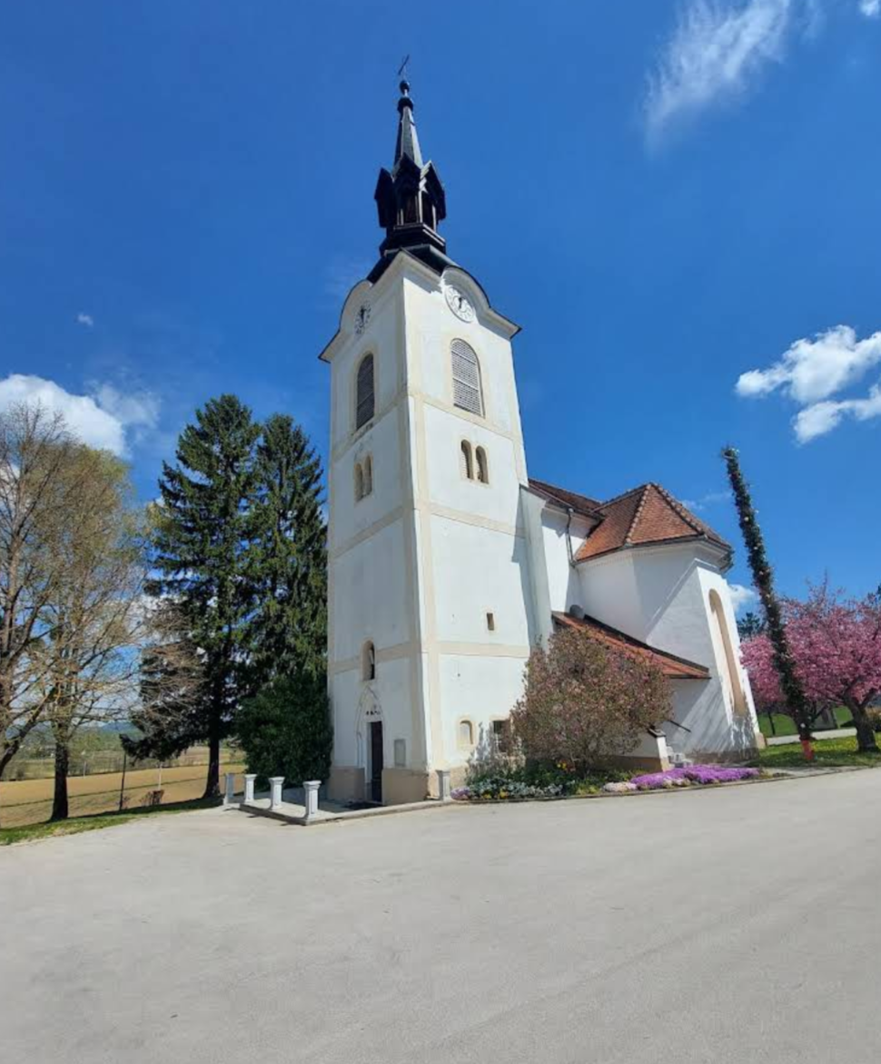 Polje ob Sotli - Župnijska cerkev sv. Nikolaja - Szent Miklós-plébániatemplom