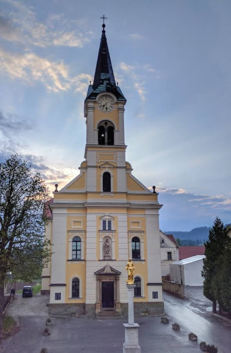 Prebold - Župnijska cerkev sv. Pavla - Szent Pál-plébániatemplom