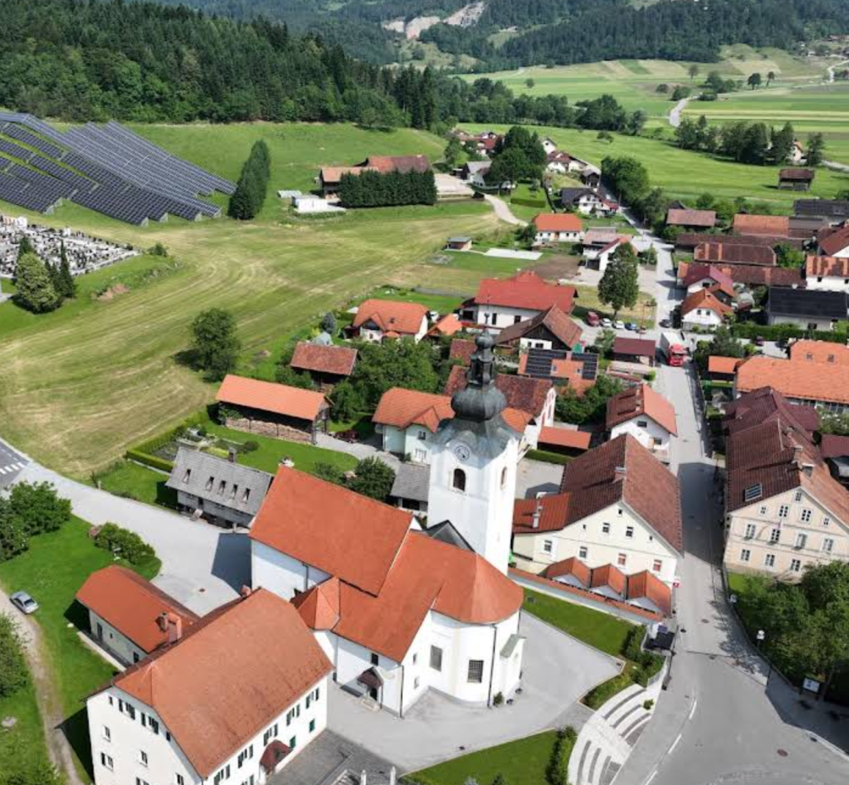 Rečica ob Savinji - Župnijska cerkev sv. Kancijana - Szent Kilián-plébániatemplom