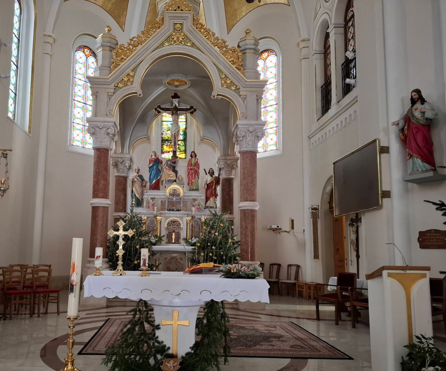 Rogaska Slatina - Župnijska cerkev sv. Križa - Szent Kereszt-plébániatemplom