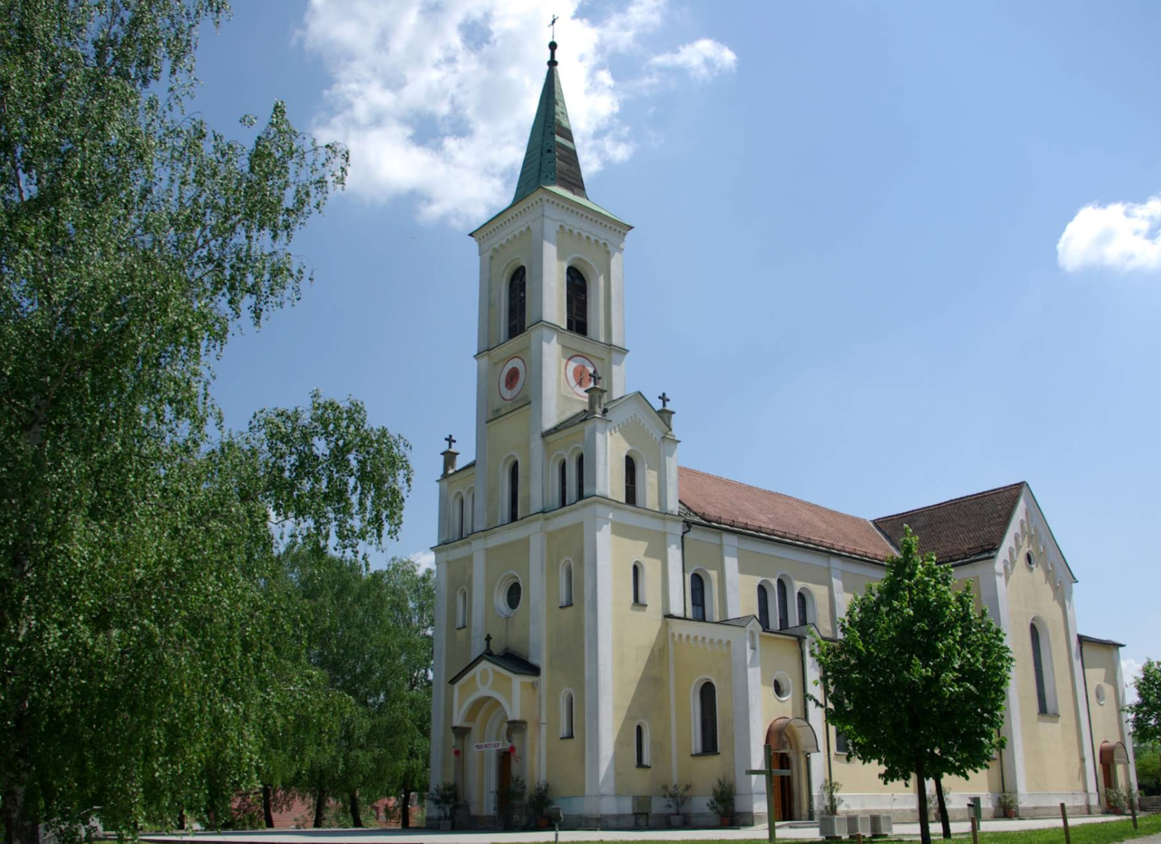 Rogaska Slatina - Župnijska cerkev sv. Križa - Szent Kereszt-plébániatemplom