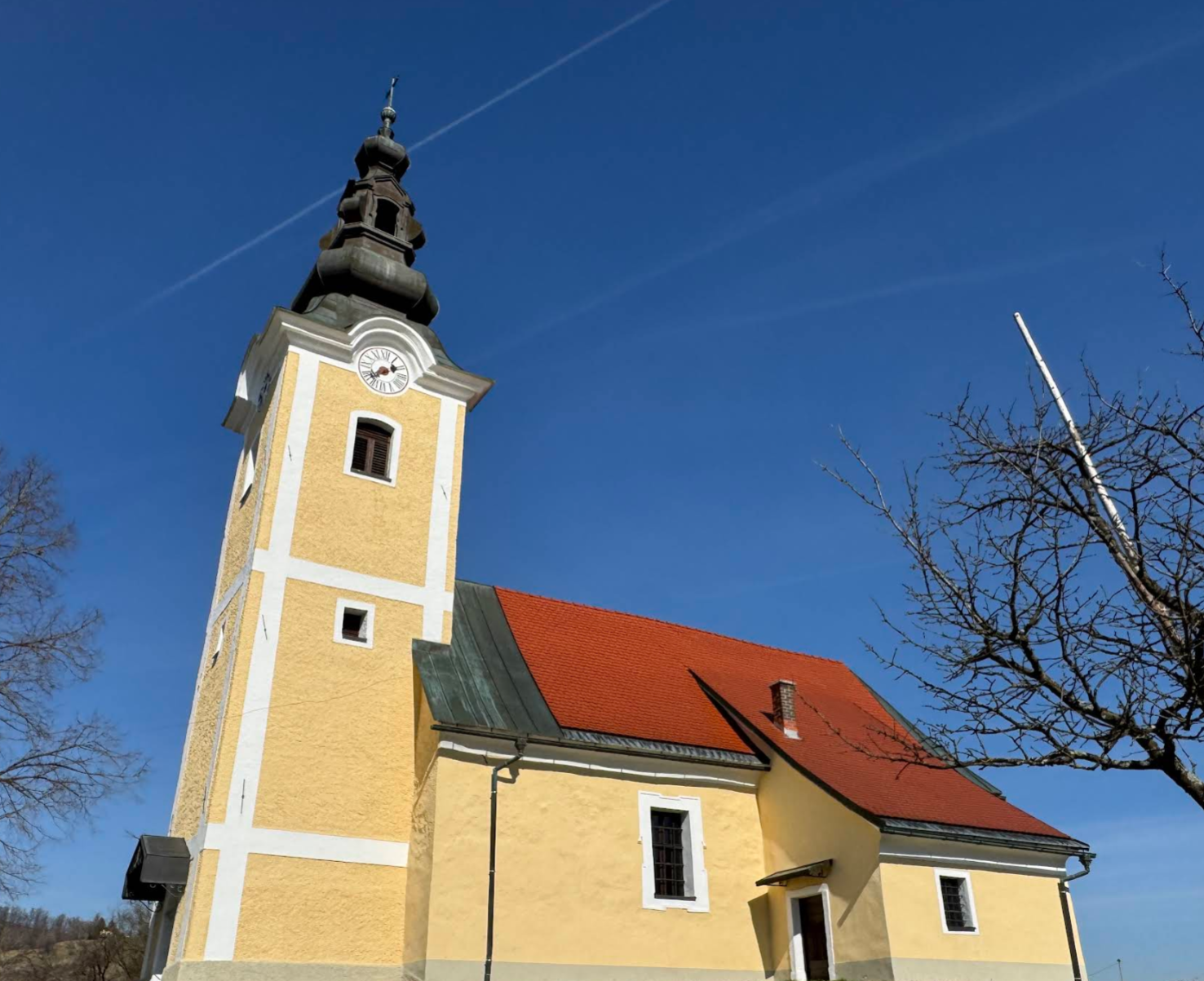 Sela pri Virštanju - Cerkev sv. Filipa in Jakoba - Szent Fülöp és Jakab-templom