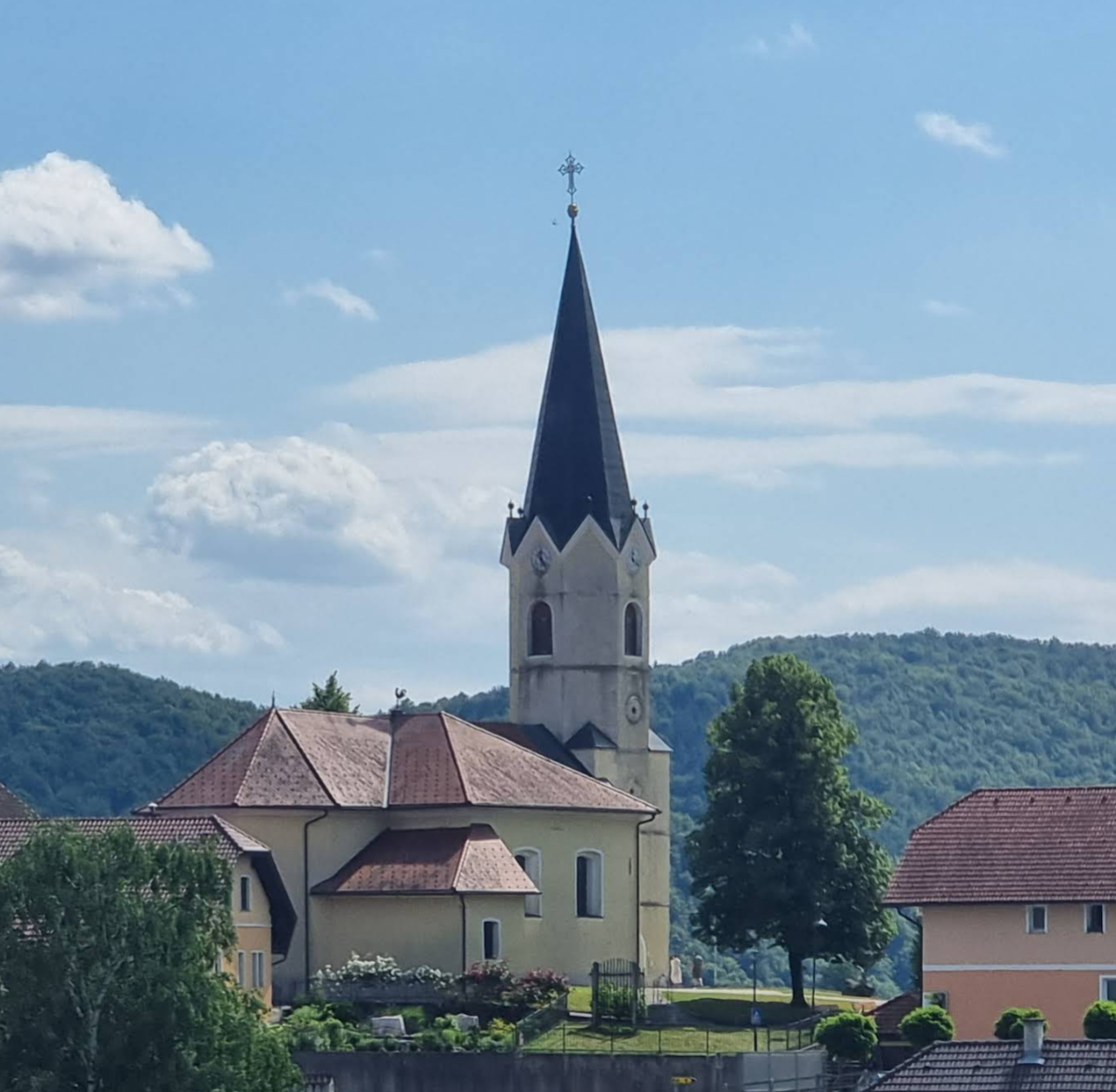 Šentjanž - Župnijska cerkev sv. Janeza Krstnika - Keresztelő Szent János-plébániatemplom