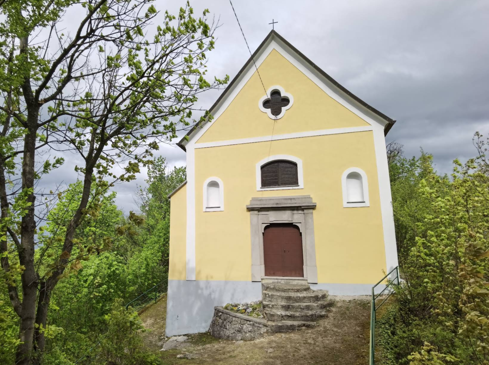 Šentjanž nad Štorami - Cerkev sv. Janeza Krstnika - Keresztelő Szent János-templom