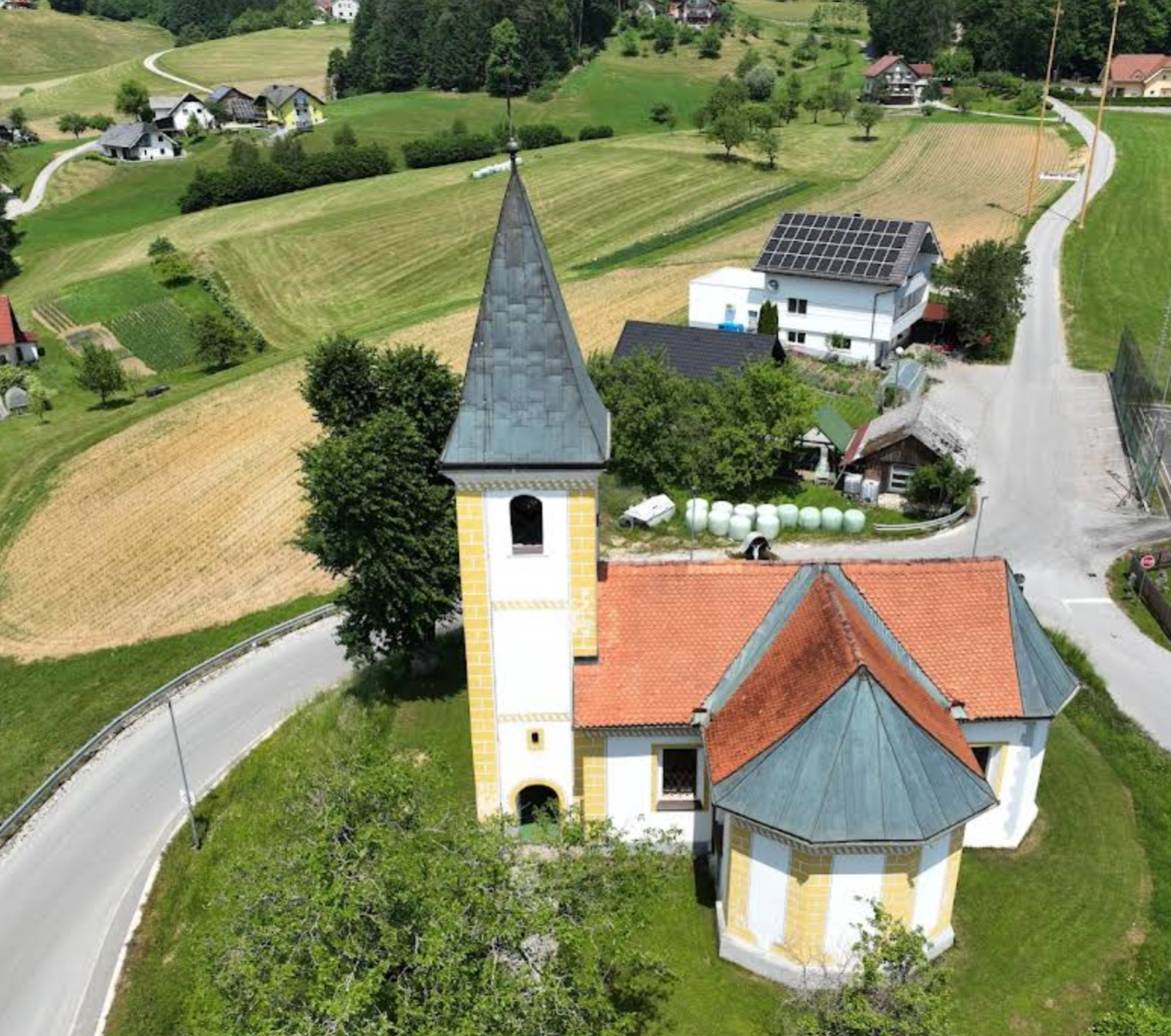 Škalske Cirkovce - Cerkev sv. Ožbolta - Szent Ágoston-templom