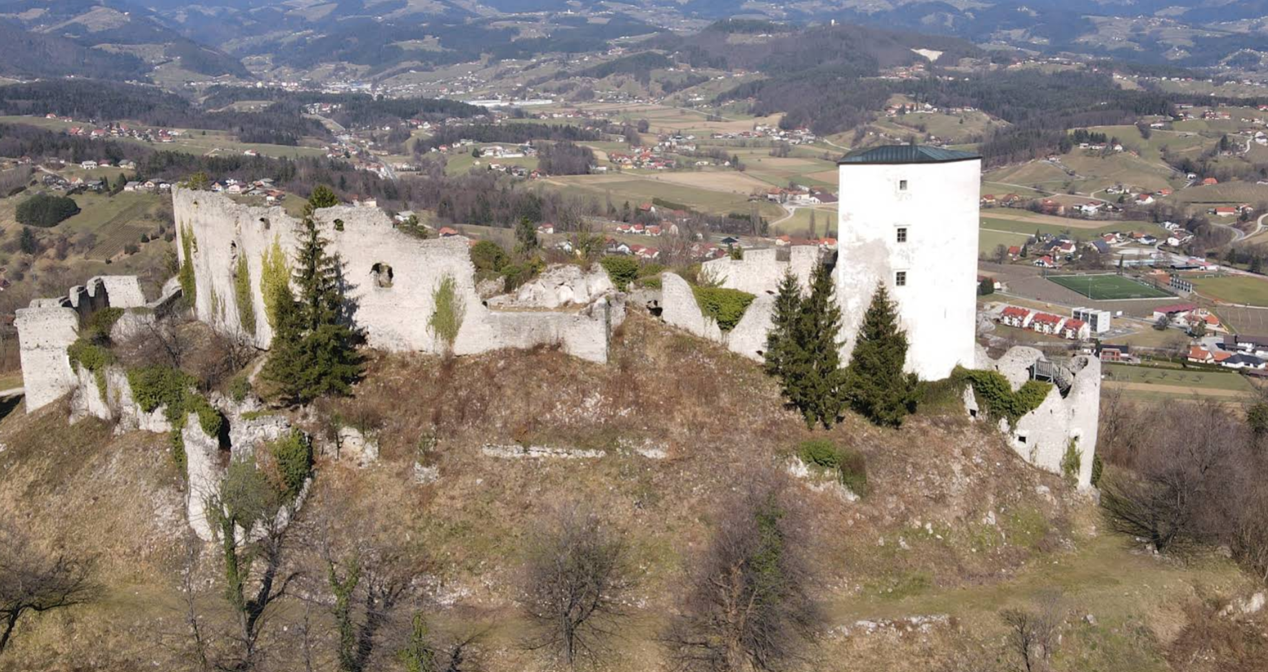 Slovenske Konjice - Grad Konjice, Stari grad/Gonobitz - Gonjice vára, öreg vár