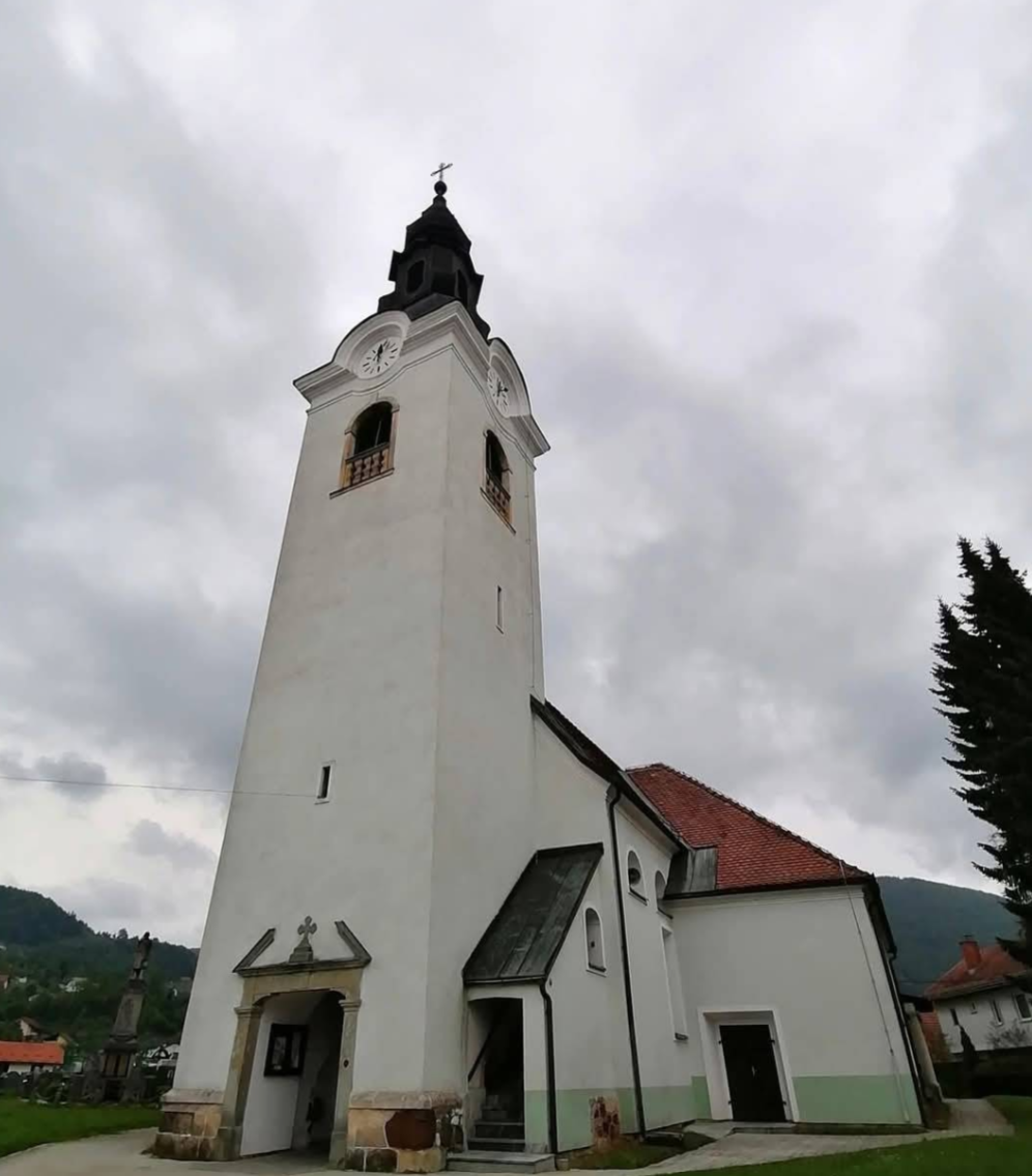 Šmartno ob Paki - Župnijska cerkev Sv. Martina - Szent Márton-plébániatemplom