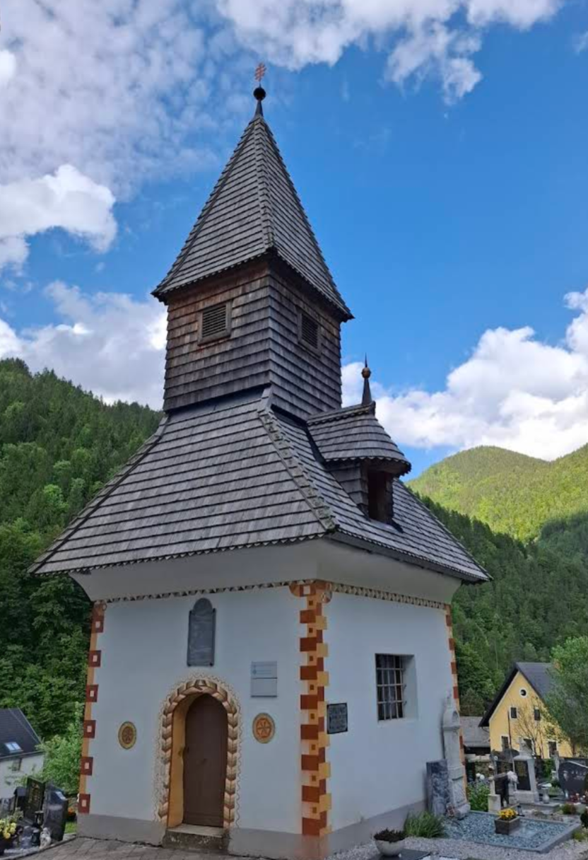 Solčava - Kapela sv. Ane - Szent Anna-kápolna a temetőben