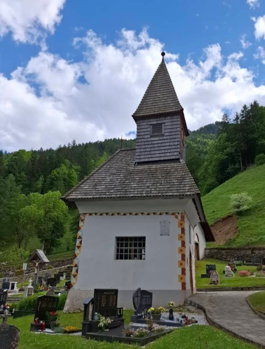 Solčava - Kapela sv. Ane - Szent Anna-kápolna a temetőben