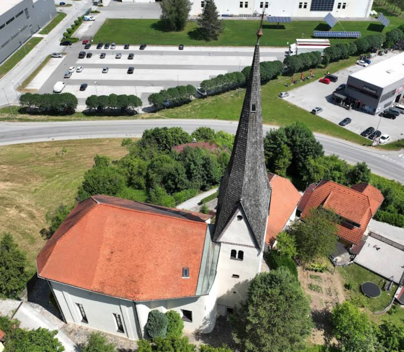 Šoštanj - Cerkev sv. Mohor in Fortunat - Szent Mohor és Fortunátus-templom