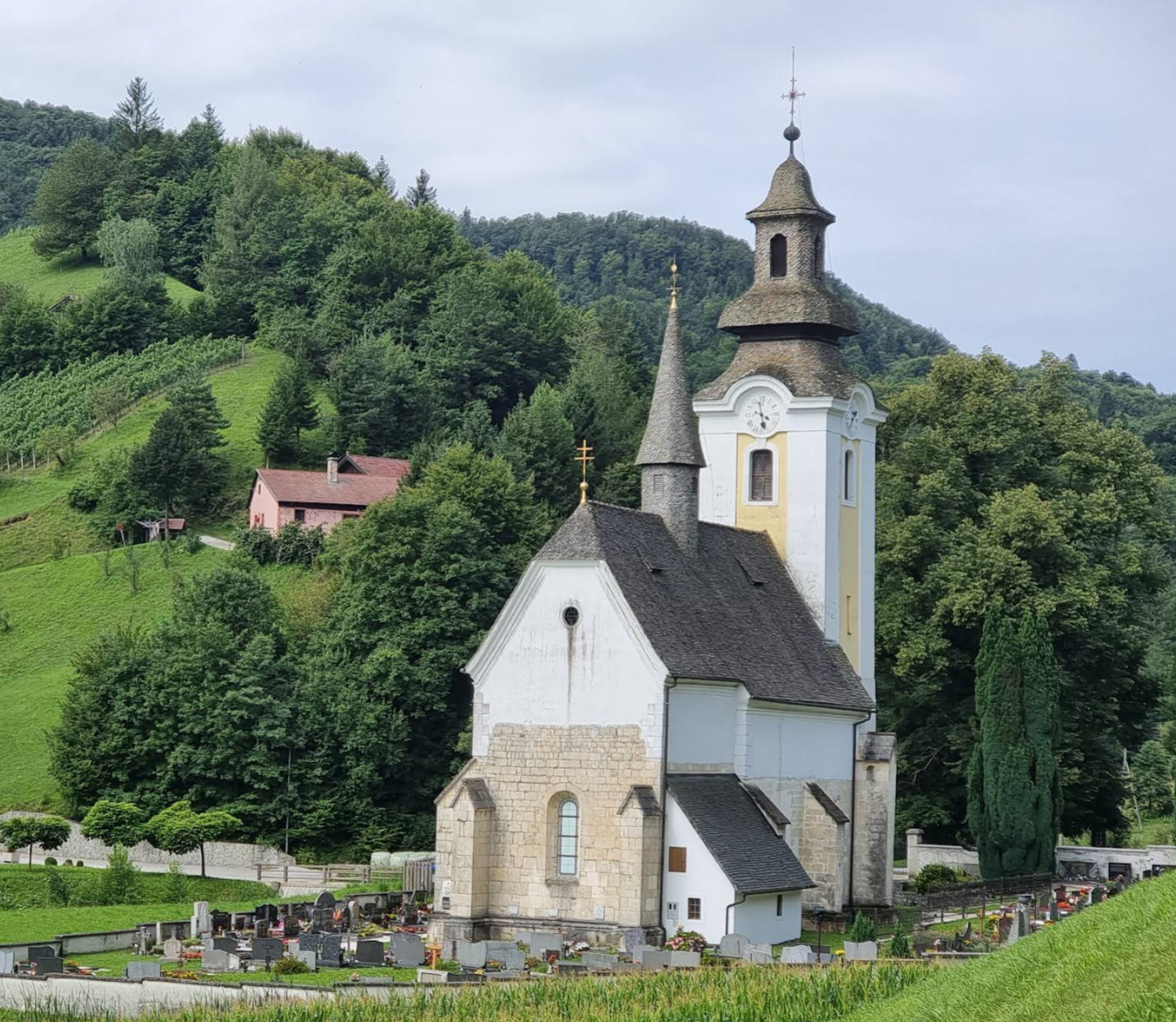 Špitalič pri Slovenskih Konjicah - Župnijska cerkev Marijinega obiskanja - Mária látogatása-plébániatemplom