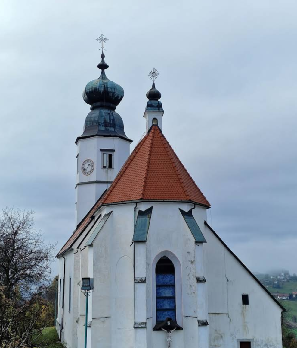Spodnje Tinsko - Cerkev Matere božje - Isten Anyja-templom