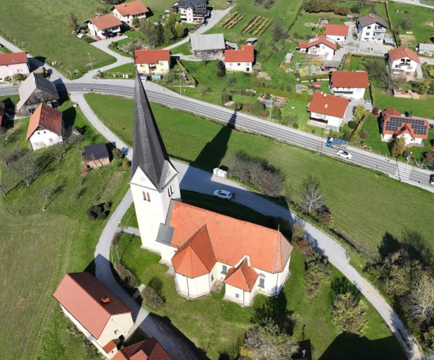 Stopče - Cerkev sv. Ahaca  - Szent Ákos-templom