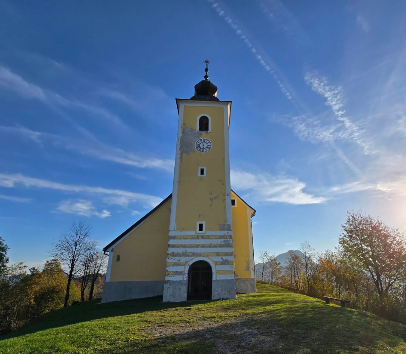 Strmec nad Dobrno - Cerkev Sv. Jošt na Paškem Kozjaku - Szent Jodok-templom