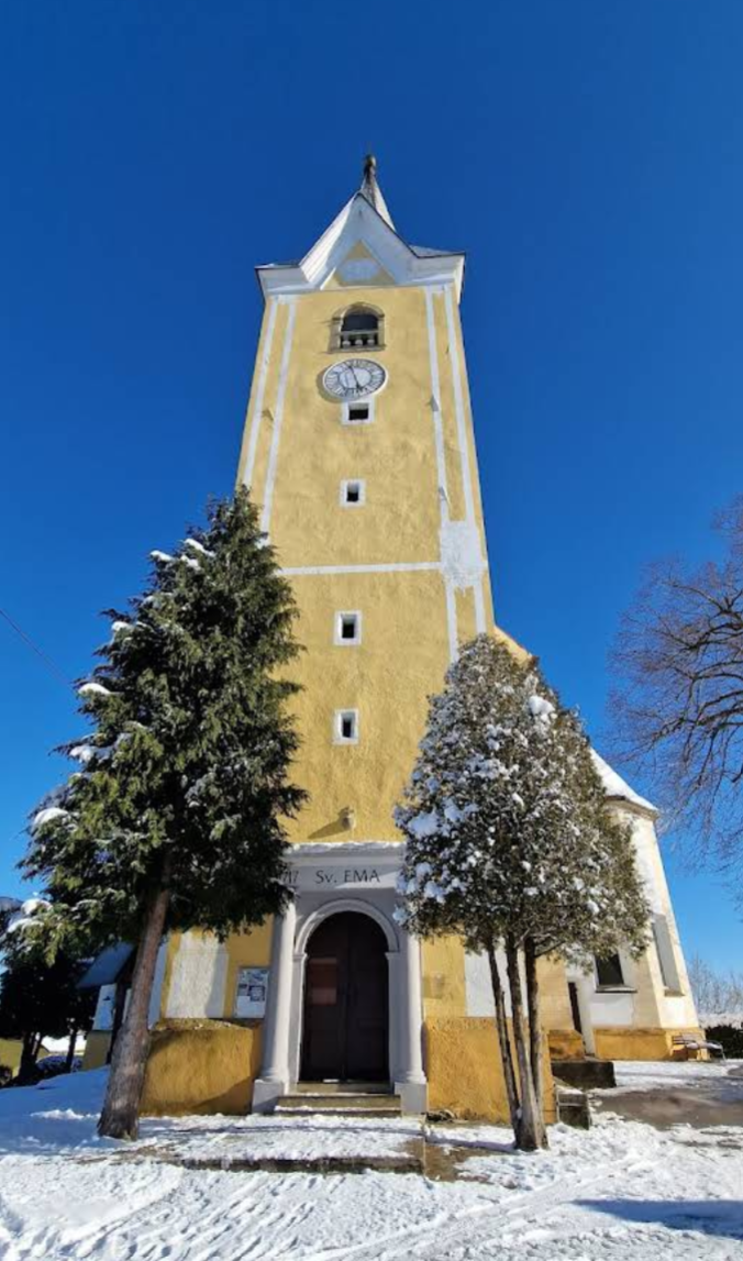 Sveta Ema - Župnijska cerkev sv. Eme Krške - Krškai Szent Emma-plébániatemplom