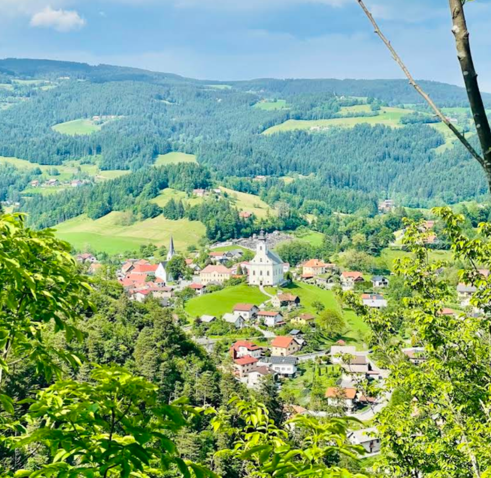 Vitanje - Cerkev Marijinega vnebovzetja na griču Hriberci - Szűz Mária mennybemenetele-templom