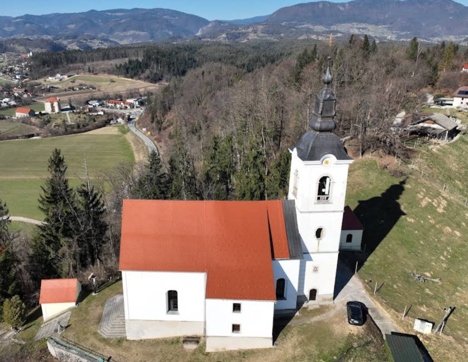 Vojnik - Cerkev Marije sedem žalosti - Hétfájdalmú Szűzanya-templom