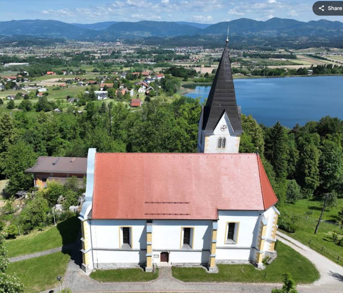 Vrhe - Cerkev sv. Ane - Szent Anna-templom