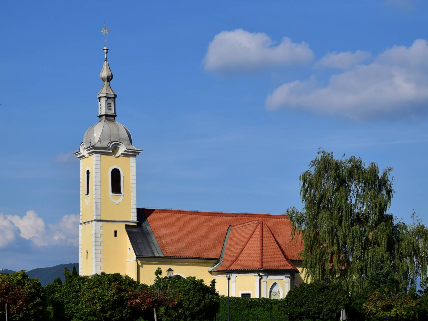 Žalec - Cerkev sv. Kancijana - Szent Kilián-templom a temetőben
