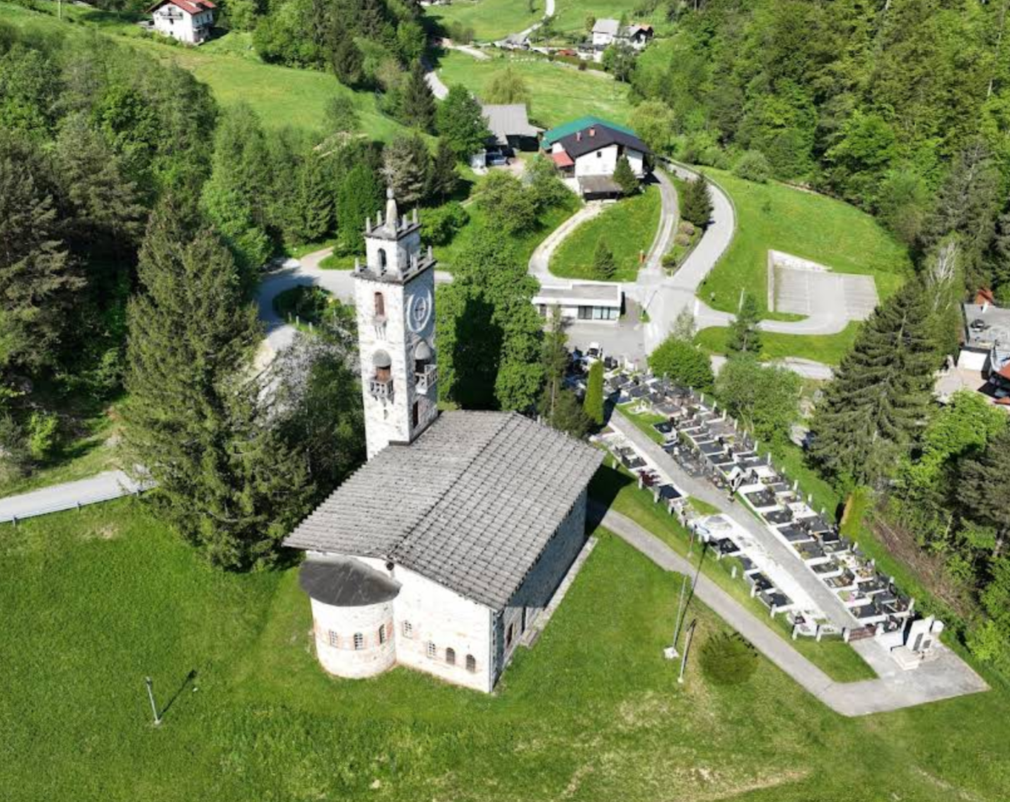 Zgornja Rečica - Cerkev blaženega Antona Martina Slomška - Boldog Anton Martin Slomšek-templom