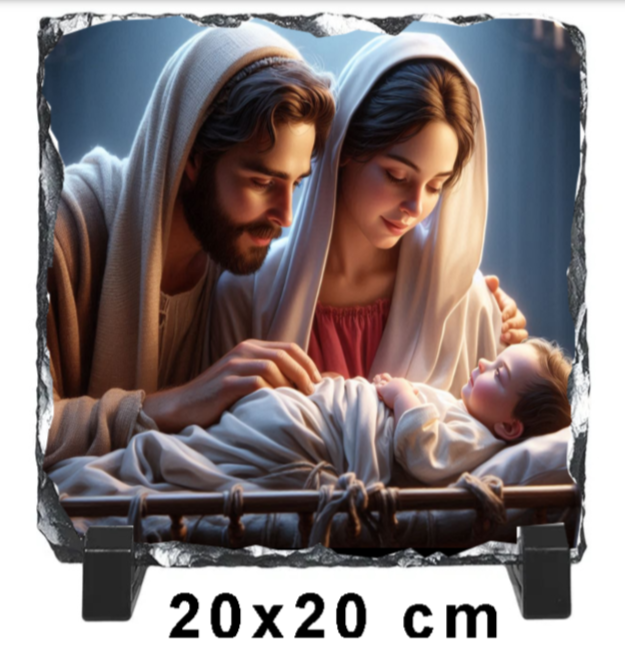 Joseph Mary and Lord religious slate gift Ireland