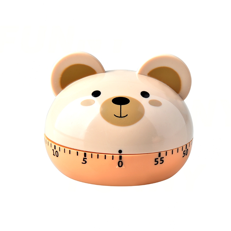 Timer mecanic PMD pentru Bucatarie, 60 Minute, model Ursul Bucatar