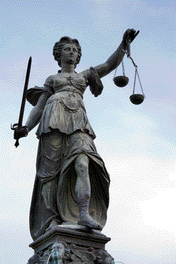 Justitia Symbol
