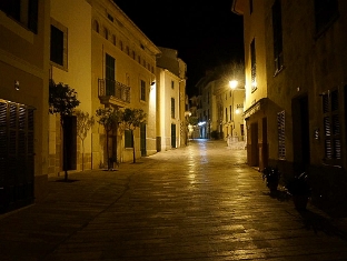 Alcudia Altstadt abends